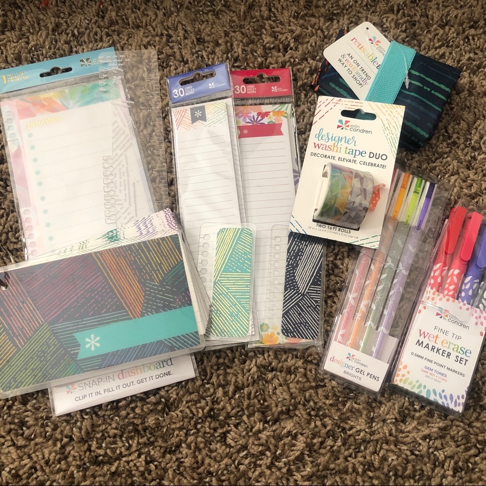 Erin Condren Planner accessories